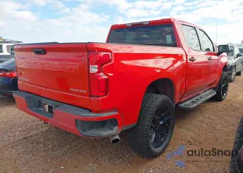 2019 Chevrolet Silverado 1500 Custom from USA, damaged, VIN 3GCPWBEHXKG218937